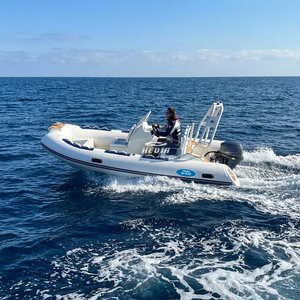 Bateau semi-rigide en aluminium de 4,20 m (14 pieds) avec coque Orca Hypalon PVC, bateau pneumatique de pêche - Product Image 2