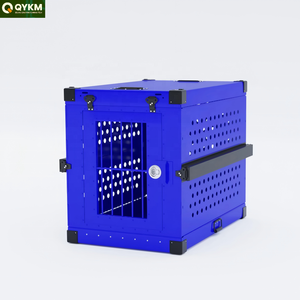 Ventes en gros de cages pliables <span class=keywords><strong>pour</strong></span> <span class=keywords><strong>animaux</strong></span> de compagnie en aluminium résistant aux chocs, de petite à grande taille, niches <span class=keywords><strong>pour</strong></span> chiens, caisses métalliques d'extérieur empilables <span class=keywords><strong>pour</strong></span> <span class=keywords><strong>animaux</strong></span> de compagnie - Product Image 1