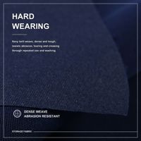 Tissu Oxford en polyester uni enduit de PU, résistant à l'abrasion et imperméable, 1200Dx7S, pour bacs de rangement et canapés gonflables