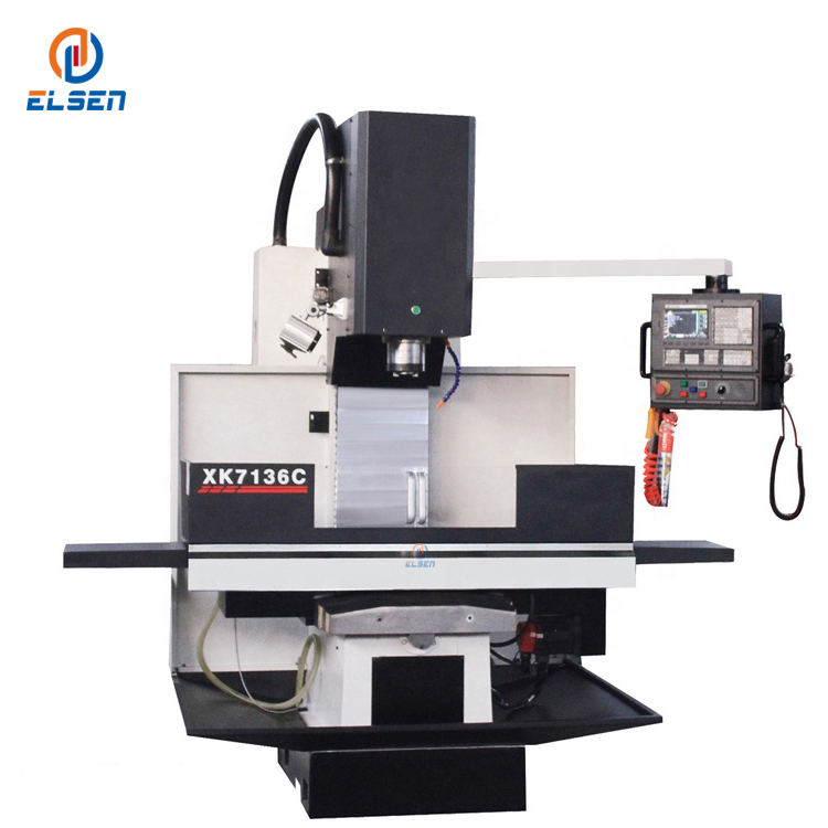 Алюминиевый фрезерный станок с ЧПУ XK7136 вертикальный фрезерный станок с ЧПУ