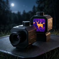 GTGUARD B210AL Monoculaire thermique avec télémètre laser, écran carré, vision nocturne pour la chasse en plein air