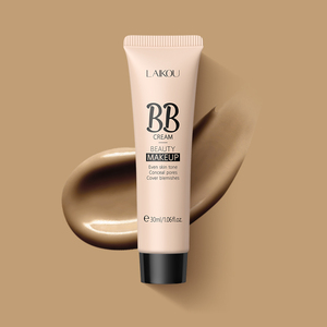 Crème <span class=keywords><strong>BB</strong></span> imperméable LAIKOU, fond <span class=keywords><strong>de</strong></span> <span class=keywords><strong>teint</strong></span> liquide longue durée, éclaircissant, base <span class=keywords><strong>de</strong></span> maquillage, cosmétique, couvre les imperfections, 30g - Product Image 6