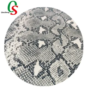 Snakeskin Geometric Faux Fur Flock Pvc Film Polyamide Concrete Nylon 66 Fiber Fashion Drapery Fabrics Jacquard Fabric