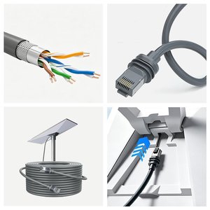 Cable de Repuesto Ethernet Cat5e RJ45 de 6 pies, Compatible con Starlink Gen3 V3, para Internet Satelital Starlink Generación 3 - Product Image 3