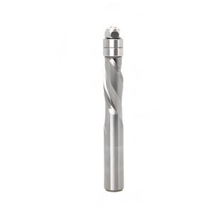1/4 "Shank rắn <span class=keywords><strong>Carbide</strong></span> xoắn ốc Router bit-đôi sáo lên/xuống cắt-chuyên nghiệp chế biến gỗ TRIM & cạnh phay Cutter - Product Image 4