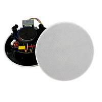 Altavoces Coaxiales de Techo de 5 Pulgadas de Alta Calidad, Impedancia de 8 ohmios, Serie de Altavoces Autoamplificados para Uso en Casa, Gimnasio, Cafetería