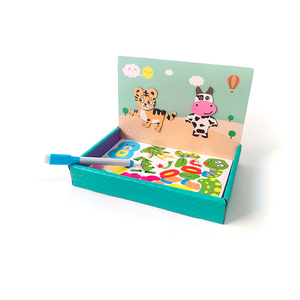 Jeu <span class=keywords><strong>de</strong></span> société personnalisé pour enfants jeux <span class=keywords><strong>de</strong></span> puzzle amusants nouvelle planche à dessin puzzles éducatifs pour enfants apprenant filles garçons <span class=keywords><strong>livre</strong></span> occupé - Product Image 1