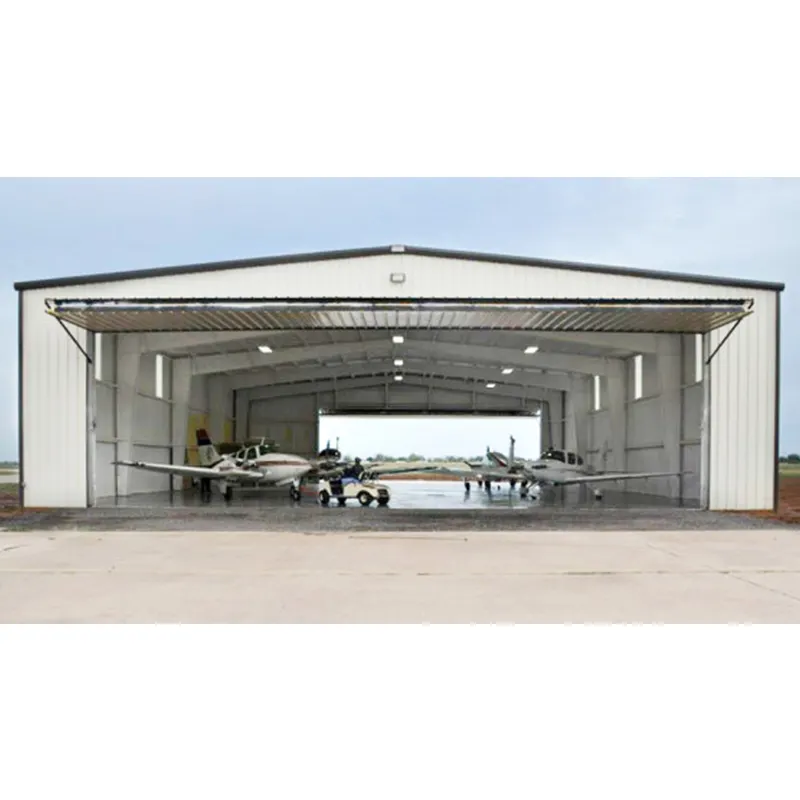 Custom Design Modern Prefabricated Steel Structure Warehouse/Workshop/Hall/Hangar