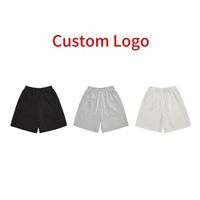 Shorts pour hommes de haute qualité avec logo personnalisé, mélange de coton, demi-pantalon, shorts décontractés amples, shorts de sport pour hommes, OEM