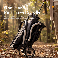 Poussette Bébé 2-en-1 Personnalisée OEM pour Nouveau-né - Poussette de Luxe Portable avec Nacelle Amovible et Poignée Réversible pour Système de Voyage