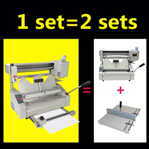 Thiết Bị Văn Phòng Phía Trước Máy Đóng Bìa Máy Tính Để Bàn Giá Thấp A4 + Chất Kết Dính Keo Điện Với DX-C30 Thụt + - Product Image 5