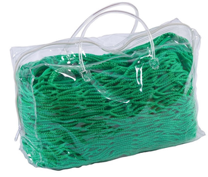 <span class=keywords><strong>Red</strong></span> de Carga para Camión de Polipropileno Anudada/Sin Nudos, Personalizada en Negro y Verde con Borde Reforzado para Seguridad de Carga - Product Image 3