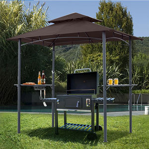 ABCCANOPY Tonnelle Abri Pour <span class=keywords><strong>Barbecue</strong></span> En Toile EtMétal 2.45 X1.50 X2.55 M Abri-grill Cenador Para Parrilla Pergolato Da <span class=keywords><strong>Barbecue</strong></span> - Product Image 5