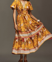Robe d'été personnalisée pour femme grande taille, robe de plage à col halter, dos nu, pour les vacances, robe tie-dye bohème
