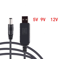 Onverter-potencia de 5 a 8,4, potencia de 9 a 12V, macho a 5521 5525 4017 35135