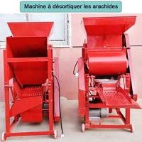 Afrique, Vente Chaude, Décortiqueuse d'Arachides à Moteur Diesel / Décortiqueuse d'Arachides / Machine à Écosser les Arachides