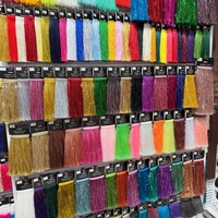 Erkoumi 20cm DIY Accessoires Ombre Tassel Garniture Space-Dyed Tassel Fringe pour Costumes de Danse Latine Robes Accessoires pour la Maison