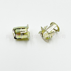Shuangxuan - Fixation de plaque d'immatriculation de voiture - Vis M6 en acier universelle pour plaque avant et arrière - Base à écrou de traction 10,3 mm - Product Image 2