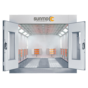 Cabine de peinture automobile à infrarouge CE, prix usine, SM-3000A, marque Sunmo, 39 kW - Product Image 1