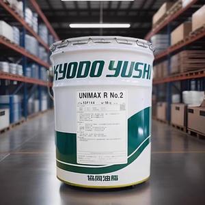 Graisse au lithium industrielle originale Kyodo Yushi <span class=keywords><strong>Unimax</strong></span> R n°2 18 kg, graisse pour roulements, haute température, lubrifiant multi-usages - Product Image 3
