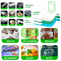 Sacs en Mylar Imprimés Personnalisés avec Boîtes Assorties 3.5g 7g 28g Pochette Holographique Découpée Anti-Odeur Ensemble de Boîtes d'Emballage Vente en Gros