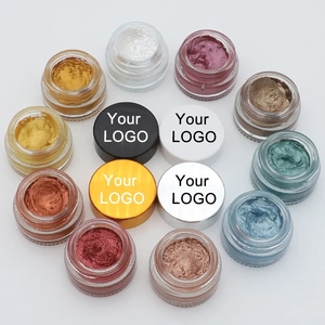 10 colores Jelly Eyeshadow Shimmer Highlights Maquillaje Vegan Private Waterproof Cream Bronzer & Highlighter Gel - Product Image 1