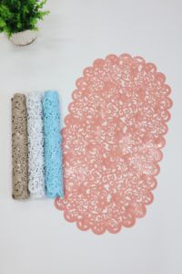 YIJU Solid Oval PVC Non-Slip Eco-Friendly Antibacterial Durable Bathroom Floor <strong>Mat</strong> - Product Image 4