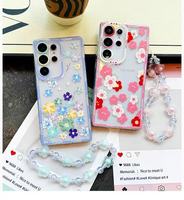 Étui de téléphone transparent minimaliste électro-plaqué antichoc pour Samsung S23 S24 Ultra S25 S26 Plus