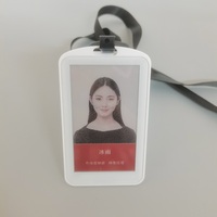 ESL Bluetooth NFC 4 colori E-Paper nome Badge E-ink elettronico nome Tag Display digitale carta d'identità Badge di lavoro programmato da Android