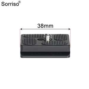 SORRISO Pince à dégagement rapide NNR-100 Pince à glissière pour rail nodal de 100mm avec <span class=keywords><strong>plaque</strong></span> <span class=keywords><strong>Support</strong></span> panoramique <span class=keywords><strong>suisse</strong></span> Arca <span class=keywords><strong>Plaque</strong></span> de <span class=keywords><strong>support</strong></span> à mise au point longue - Product Image 4