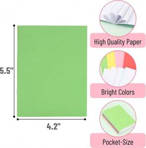 Customizable Colorful <b>Blank</b> <b>Notebooks</b> Unlined Travel Journals Sketchbooks for Students Doodling Wholesale Promotional Gifts - Product Image 3