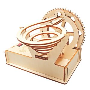 Kit de construction de piste de montagnes russes en bois DIY OKYN-G5620 - Product Image 3