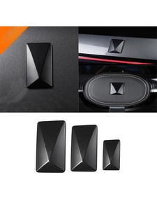 Para Changan <span class=keywords><strong>Avatar</strong></span> 11 2022-2024, Adhesivo Negro para Coche, Marco de Logotipo Frontal, Decoración para Parachoques, Accesorios - Product Image 4