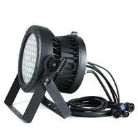 AOPU 54x3W RGBW 4 en 1 IP65 Projecteur LED Par extérieur étanche DMX 512 à activation sonore pour scène