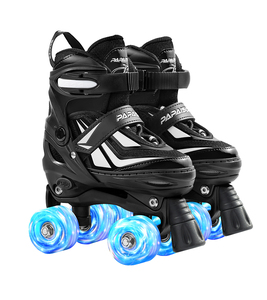 รองเท้าสเก็ตแบบอินไลน์ปรับขนาดได้ ทำจากอลูมิเนียมอัลลอย สำหรับเด็กผู้ชาย ลูกปืน ABEC-7 ล้อ PU 82A คุณภาพสูง รองรับแรงกระแทกได้ดี รองเท้าสเก็ตแบบสี่ล้อ - Product Image 4