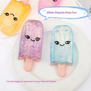Cute Popsicle Squishy Toy Slow <b>Rebound</b> Ice Cream Squeeze Toy Glitter Stress Relief Fidget Toys for Kids Party Gift - Product Image 2