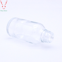 Flacon compte-gouttes en verre transparent à bon prix de 30ml