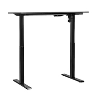 Tables de bureau électriques ergonomiques en métal modernes, durables et de haute qualité, réglables en hauteur, motorisées, pour le travail assis-debout à domicile