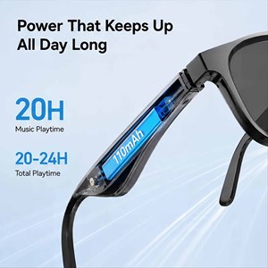 Gafas Inteligentes FS E30 con IA, Marco TR90, Control por Voz, Micrófono, Navegación AR, Ligeras, Video 2K, Resistentes al Agua IPX4 - Product Image 3