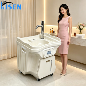 Évier portable KISEN pour lavage des mains avec réservoir d'eau et chauffe-eau pour la restauration en plein air, les salons et les hôtels – Sans plomberie - Product Image 6