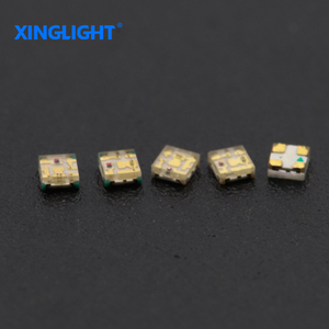 Xinglelight cao sáng chip ánh sáng màu đỏ màu xanh kép 0404 Màu Đỏ ngọc lục bảo màu xanh lá cây 0802 0805 1204 1205 1206 1210 1615 <span class=keywords><strong>LED</strong></span> hạt ánh sáng - Product Image 1