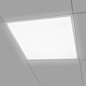 Fábrica Venda 600X600 Escritório Slim Frame Back-Lit <span class=keywords><strong>Led</strong></span> Flat Panel Luz Embutida Placa De Silicato De Cálcio De Gesso Levou Luz De Painel - Product Image 1