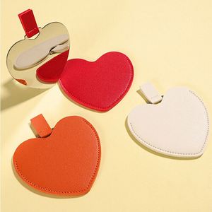 Travel Mini Makeup <b>Mirror</b> Metal Ultra-Thin Portable Stainless Steel Compact Pocket Beauty Cosmetic <b>Mirrors</b> Gift - Product Image 4
