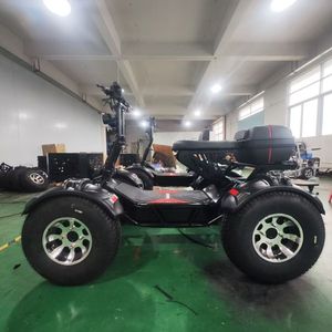 Scooter Todoterreno Plegable para Adultos, 60V 60Ah 10000W, Tracción en las Cuatro Ruedas, 55 km/h, Carga Pesada de 300 kg, Scooter ATV - Product Image 2