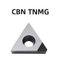 CBN Diamond Turning Inserts TNMG160402 TNMG160404 TNMG160408 , CNC Lathe Diamond Tool Tips for Aluminum Alloy Machining