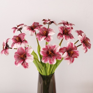 Flor de Tulipán de Simulación de Alta Calidad en EVA, Flor Artificial de Tulipán Marrón en PU con Tacto Real para Fotografía de Bodas - Product Image 2