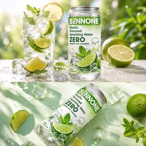 Boissons personnalisées avec votre marque et vos saveurs : Nouvelle <span class=keywords><strong>boisson</strong></span> gazeuse Mojito <span class=keywords><strong>sans</strong></span> sucre et <span class=keywords><strong>sans</strong></span> gras, certifiée Halal, Arabie Saoudite - Product Image 3