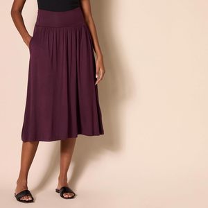 Amazon Essentials Jupe midi en jersey pour femme, taille élastique avec poches, coupe confortable pour un usage quotidien - Product Image 3
