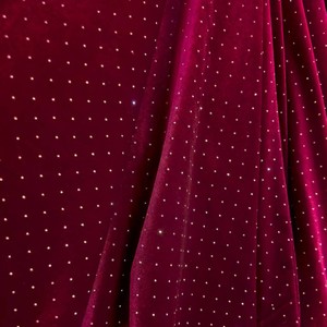 <span class=keywords><strong>Tissu</strong></span> en velours de haute qualité avec strass thermocollés, nouveau <span class=keywords><strong>tissu</strong></span> en velours doré estampé à chaud avec strass pour robes <span class=keywords><strong>et</strong></span> vêtements - Product Image 5