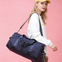 De nombreux styles en stock, sac de voyage confortable, logo personnalisé, sac de yoga antivol, sac de maquillage, trousse de toilette imperméable, livraison rapide, sac de sport rembourré